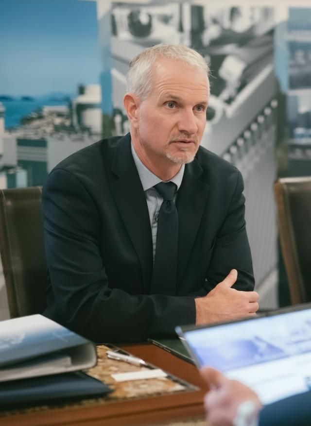 웨스팅하우스 출신 원전 전문가 마이클 쿤 사진현대건설