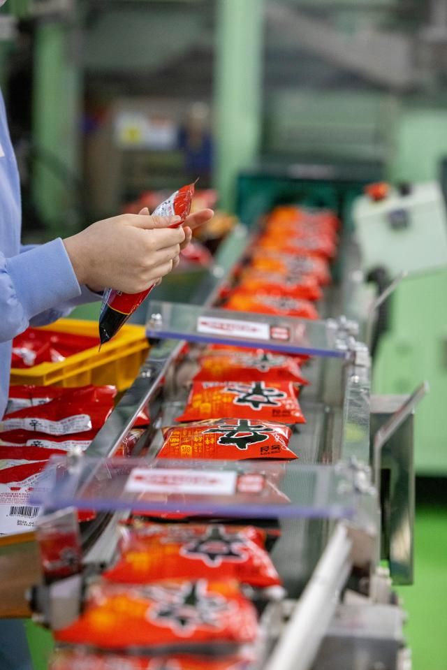 농심 구미공장 생산공정 사진농심