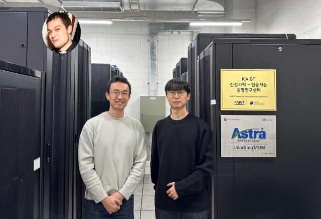 왼쪽부터 카이스트KAIST 이상완 교수 성도윤 박사과정 상단 IBM AI연구소 마티아 리고티 박사 사진카이스트