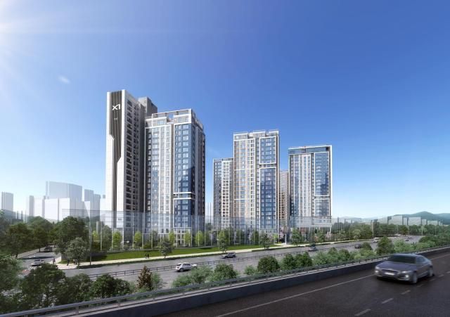 수지자이 에디시온 투시도 사진GS건설 