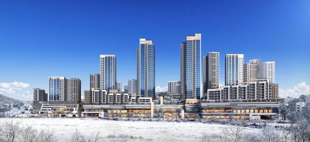 서울 성북1구역 투시도 사진GS건설