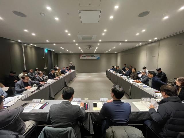 충남·경기 베이밸리 상생협력 실무협의체 회의장면사진충남도
