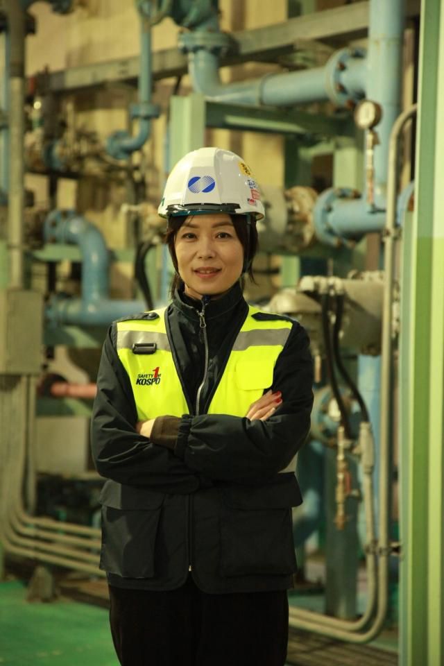한국남부발전 창사 처음으로 기술직 여성부장으로 임명된 홍진영 하동빛드림본부 환경설비부장 사진한국남부발전