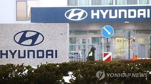 2023년 12월 매각된 러시아 상트페테르부르크 공장 사진현대자동차