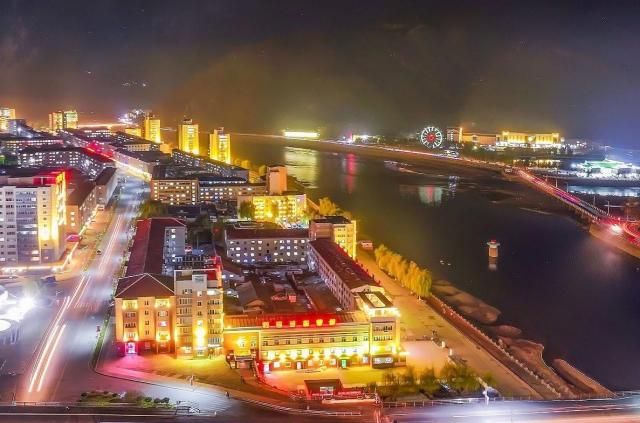 2024년 11월 북한 강계시 야경 사진연합뉴스