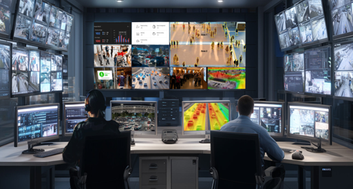 영상과 출입통제시스템 다양한 환경센서를 기반으로 한 관제 시스템 사진한화비전Hanwha Vision