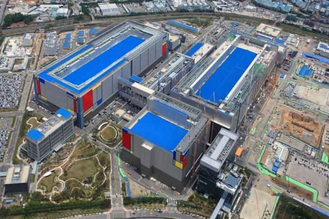 삼성전자의 평택캠퍼스 전경 사진삼성전자