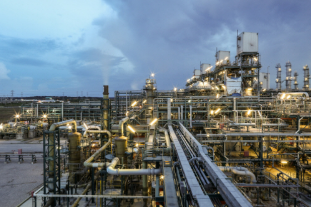 OCI홀딩스의 말레이시아 자회사인 OCI 테라서스 고장 전경 사진OCI