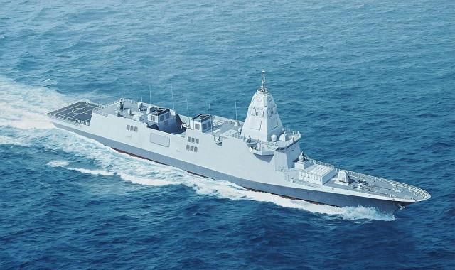 한국형 차기 구축함 조감도 사진HD현대중공업 