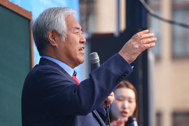 발언하는 전광훈 목사 사진연합뉴스