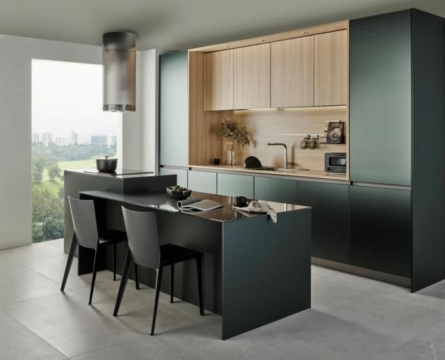 한샘 대표 주방 가구 상품 사진한샘