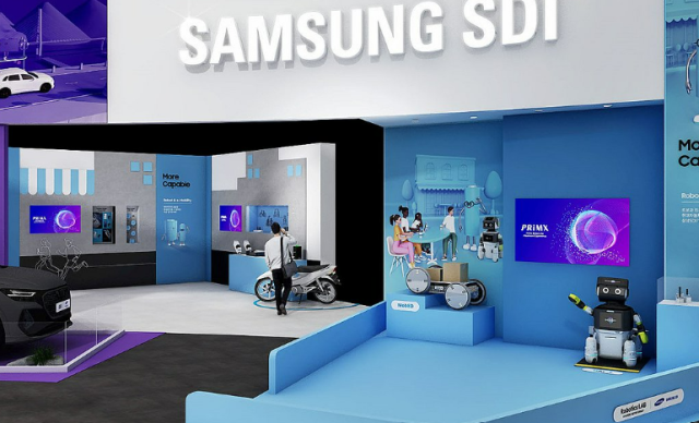 삼성SDI 인터배터리 2025 전시부스 사진삼성 SDI