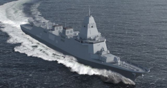 한국형 차기 구축함KDDX 조감도 사진HD현대중공업 