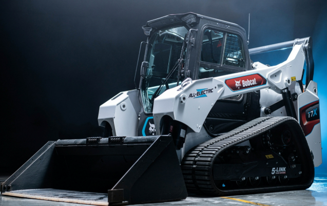 두산밥캣의 완전 전동식 건설장비 T7X 사진LG엔솔 