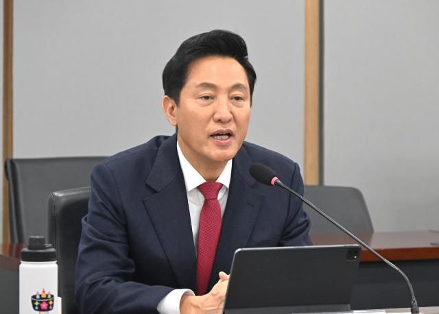 오세훈서울시장 사진서울시