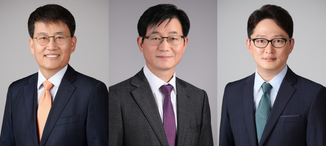 왼쪽부터 오창걸 대표 김병환 시니어파트너 최상권 시니어파트너 사진PKF서현회계법인 제공