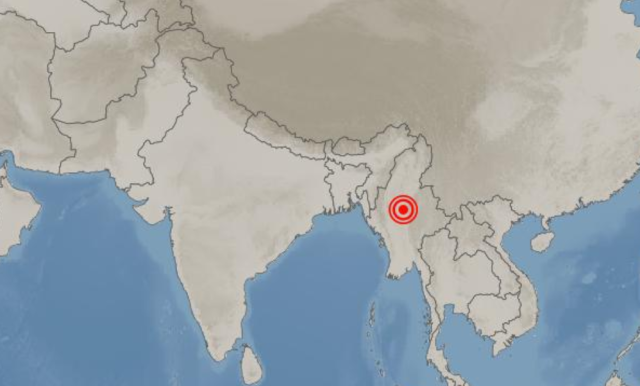 미얀마에서 규모 7이상 지진이 발생했다 사진기상청