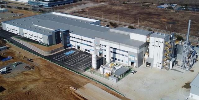 수석 글라스공장 전경 사진동아쏘시오그룹