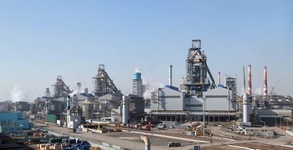 충남 당진 현대제철 공장 전경 사진현대제철 