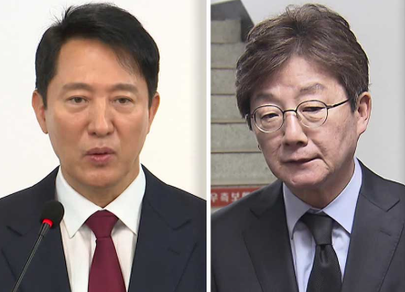 오세훈 서울 시장좌 유승민 전 의원우 출처 연합뉴스