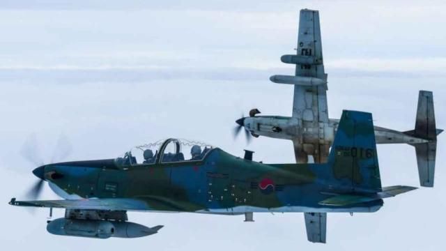 KA-1 공중통제공격기 사진공군