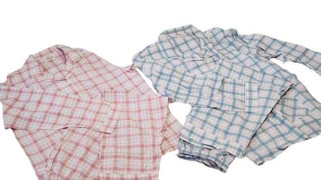 BYC 면 레이온 남여 잠옷 세트 사진조현미 기자