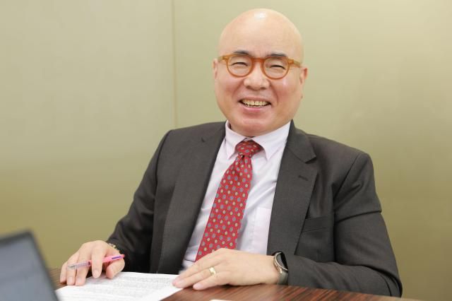 박마루 장애인기업종합지원센터 이사장이 지난 9일 아주경제와 진행한 인터뷰에서사진유대길 기자 dbeorlf123ajunewscom