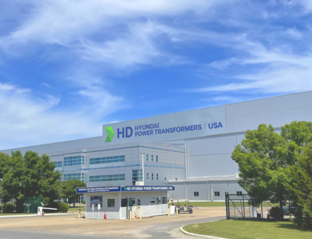 HD현대일렉트릭 미국 알라바마법인 전경 사진HD현대일렉트릭 