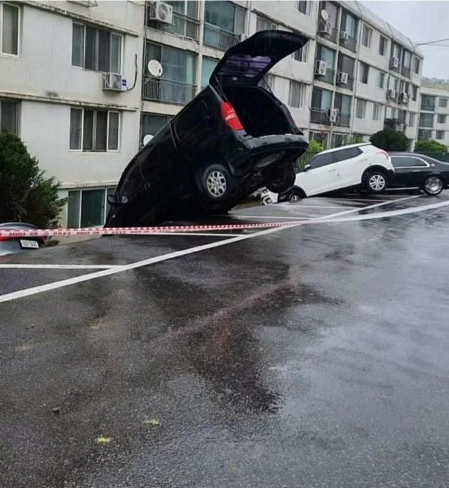 남양주 주차장 옹벽 붕괴 사진연합뉴스