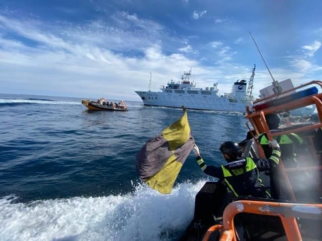 중국어선 불법어업 단속 사진해양수산부