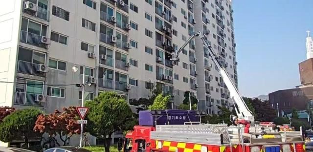 경기 성남시 미도아파트에서 화재가 발생했다 사진경기도소방재난본부