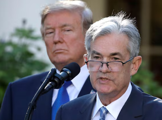 도널드 트럼프 미국 대통령과 제롬 파월 미국 연준 의장 연합뉴스