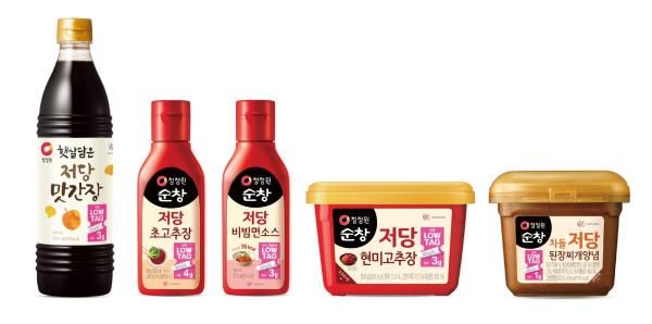 대상의 저당·저칼로리 신제품 5종 사진대상