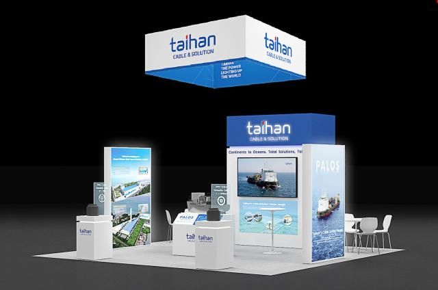 대한전선의 IPF25 전시 부스 사진대한전선