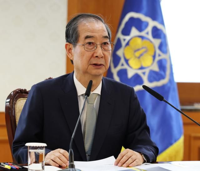 한덕수 대통령 권한대행 국무총리 사진연합뉴스