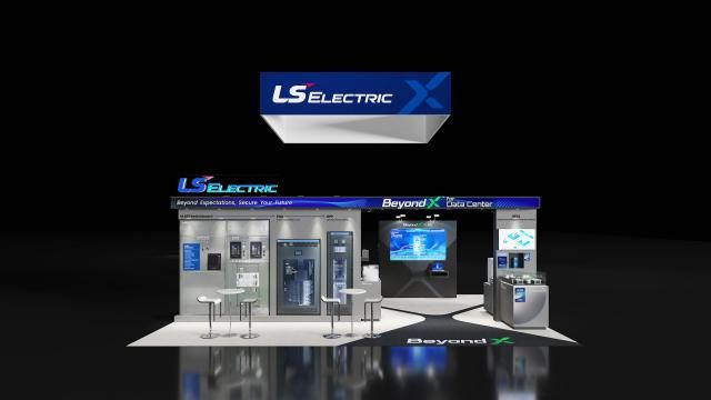 LS일렉트릭 데이테센터 월드 2025 전시장 부스 조감도 사진LS일렉트릭