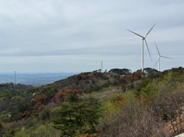 영양제2 풍력발전단지 전경 사진GS ER