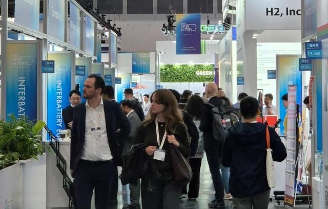 산업통상자원부와 코트라는 한국배터리산업협회 코엑스와 지난 7일부터 9일까지 독일 뮌헨에서 인터배터리 유럽 2025를 개최했다 사진코트라