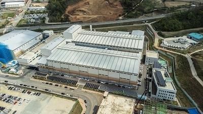 세종에 위치한 포스코퓨처엠 음극재 공장 전경 사진포스코퓨처엠