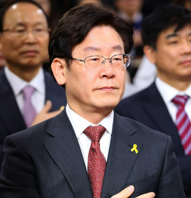 지난 2017년 성남시장 시절 사진연합뉴스