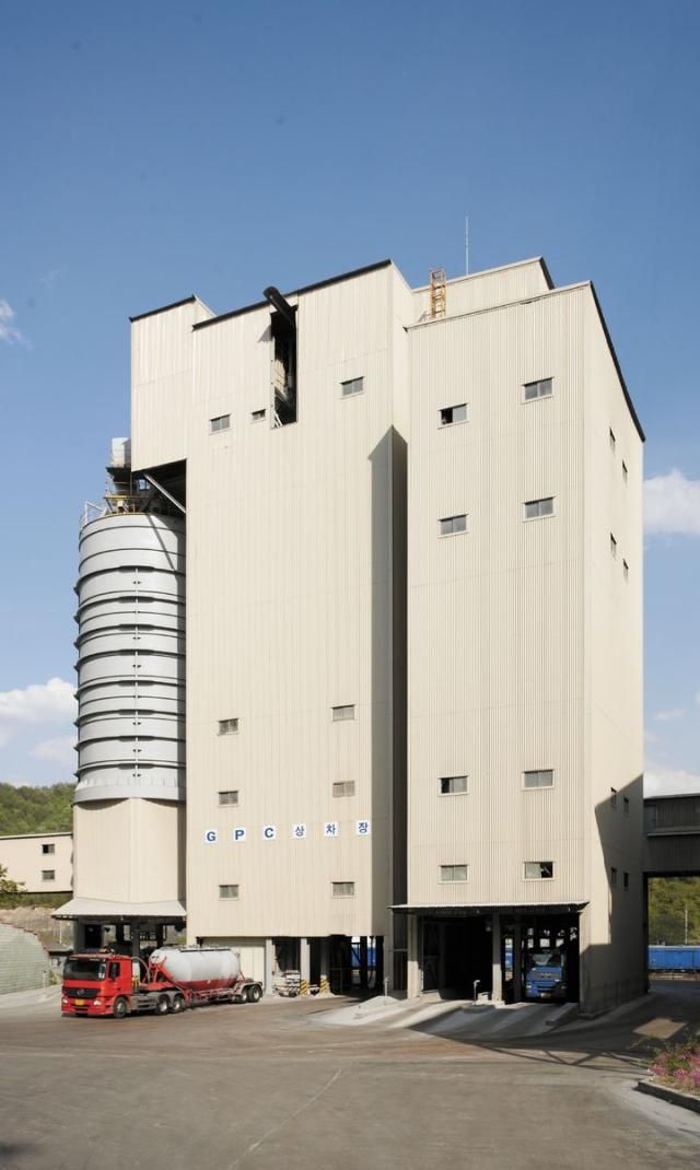 아세아시멘트 제천공장 내 GPC 설비