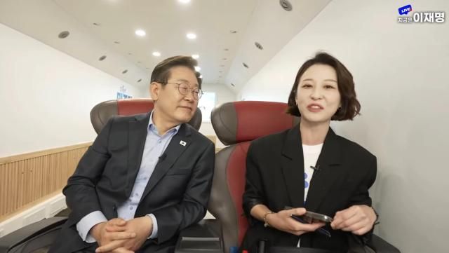 이재명 더불어민주당 대선 후보가 21일 오전 자신의 유튜브 채널 K-이니셔TV 달려라이브 라이브 방송에서 발언하고 있다 사진유튜브 이재명 TV 캡처