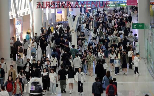 인천국제공항 면세점 전경 사진연합뉴스