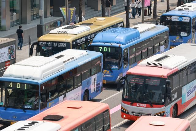 서울 시내버스 노조 총파업 사진연합뉴스