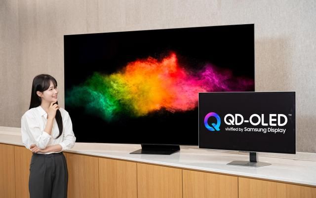 QD-OLED BI 로고 사진삼성디스플레이