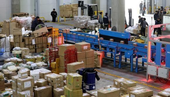 인천공항 인천본부세관 특송물류센터 사진연합뉴스