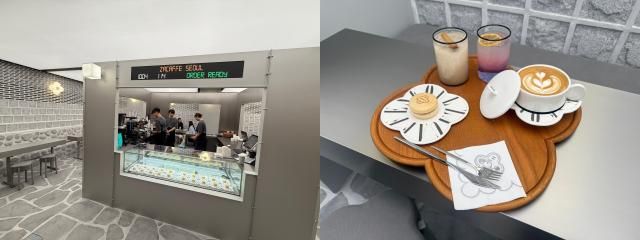 자카페 내부 전경왼과 자카페 시그니처 메뉴오 사진박자연 기자