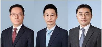 좌측부터오용석 센터장 문성 부센터장 위춘재 부센터장 사진ㅇㅇ