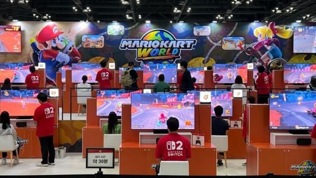 닌텐도 스위치2 ‘마리오 카트 월드 체험 공간