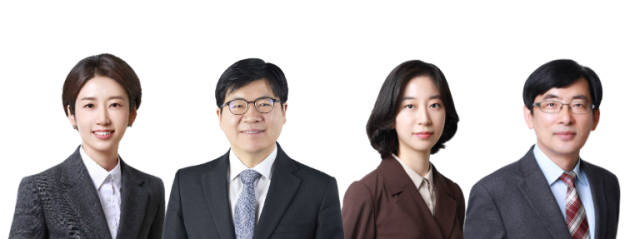 ​​​​​​왼쪽부터고인선 서순성팀장 이수지 변호사 천명철 전문위원 사진법무법인 원